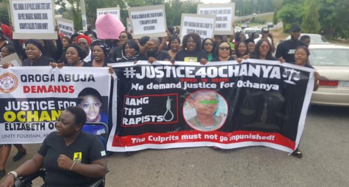 Protesters storm justice ministry over death of 13-year-old ‘raped’ by father, son