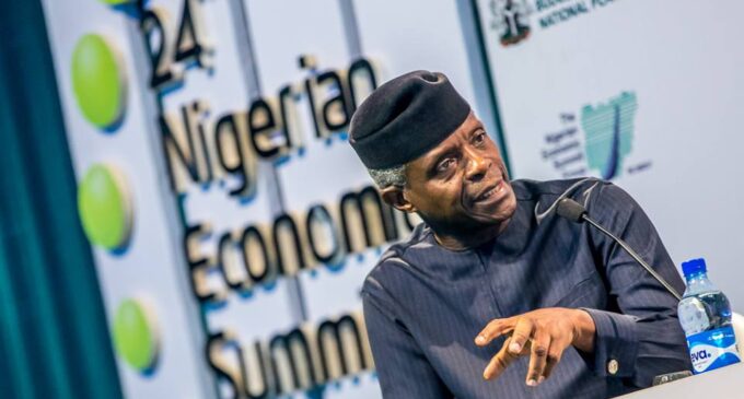 Osinbajo: We are working to reduce population growth by 50% through educating women