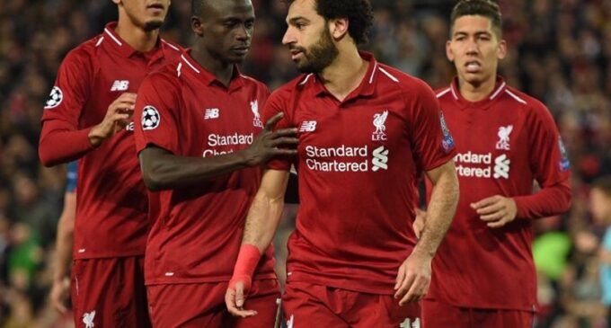 UCL: Salah hits brace in dominant Liverpool win as Barca soar without Messi