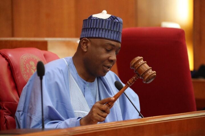 Bukola Saraki, a former senate president,