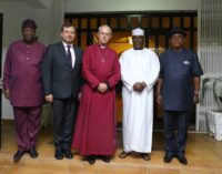 Archbishop of Canterbury meets with Atiku, Buhari in Abuja