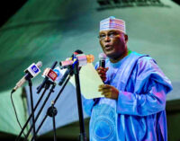 Atiku pays tribute to Obasanjo after emerging PDP presidential flag bearer