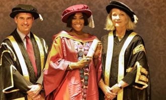 Mo Abudu receives honorary doctorate from University of Westminster