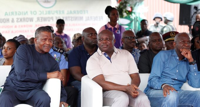 Ambode: Dangote is the best to develop public infrastructure