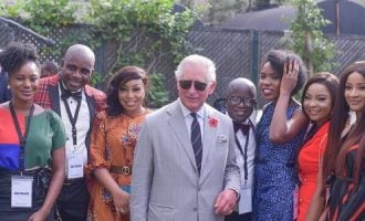 PHOTOS: Prince Charles meets with Nigerian celebrities, creatives in Lagos