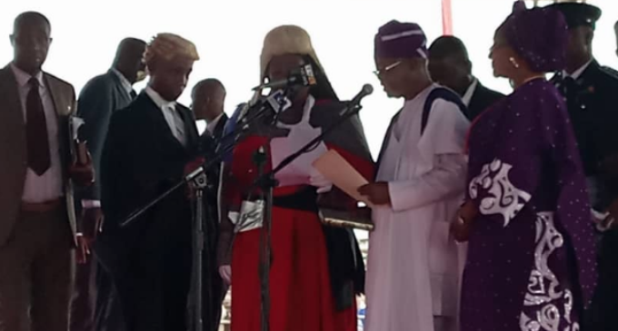 Oyetola sworn in as Osun governor