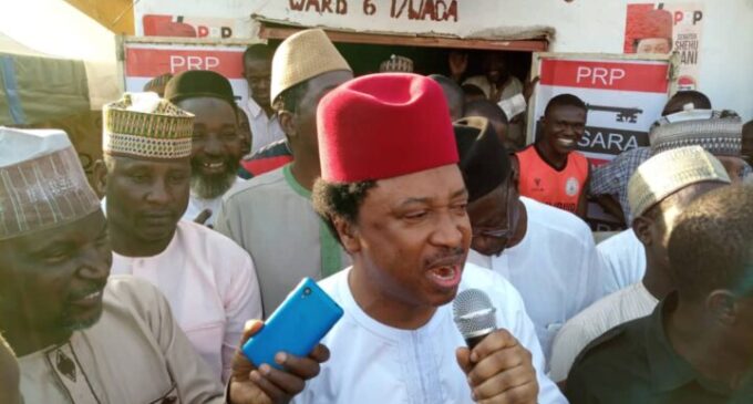 Shehu Sani launches re-election bid, names Igbo man as campaign DG