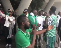 AFCON: Nigerians cheering Super Eagles ahead of Bafana Bafana clash