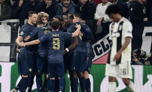 UCL: Man United upset Juventus as City, Real Madrid win big