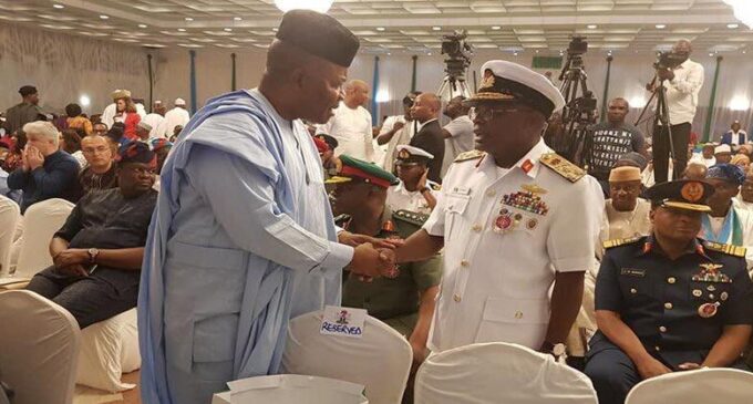 Atiku campaign fumes: Why did service chiefs attend Buhari’s campaign kick-off?