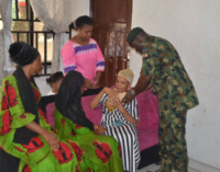 PHOTOS: Army pays condolence visit to widow of fallen hero
