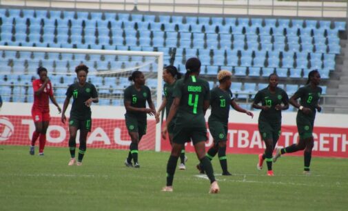Oshoala grabs hat-trick as ruthless Falcons wallop E’Guinea