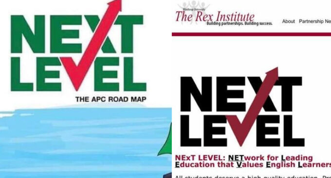 Buhari’s ‘Next Level Logo’: Plagiarism is just a word