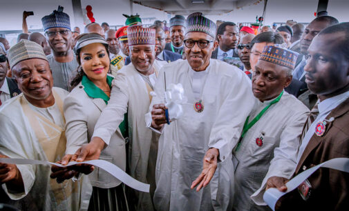 We’re closing infrastructural deficit, says Buhari as he inaugurates new Abuja airport terminal