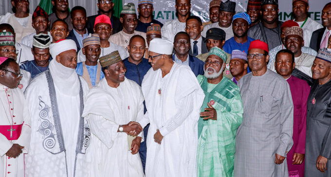Atiku absent as presidential candidates sign peace accord for 2019 polls