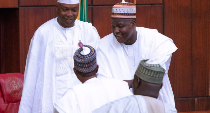 How lawmakers prevented Saraki, Dogara from giving speeches during budget presentation