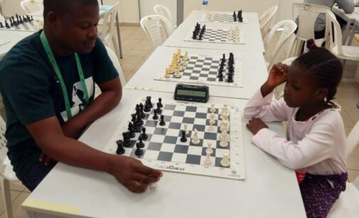 Six-year-old chess player chases gold at National Sports Festival