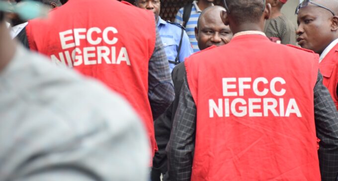 Lawyers testifying in Magu’s probe ‘detained by EFCC’ 