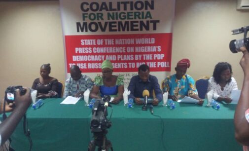 Coalition says PDP is partnering with Russia to rig presidential poll