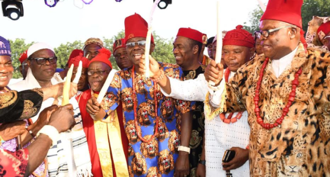 Ndigbo in Lagos endorse Sanwo-Olu, confer title on him