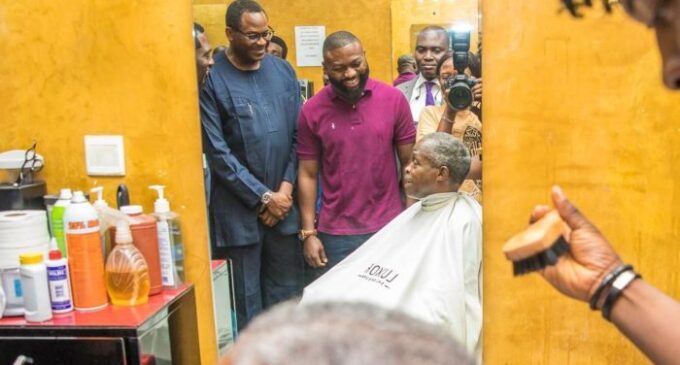Fayose asks Osinbajo to go get a haircut in Baga or Zamfara — after VP’s visit to Abuja salon