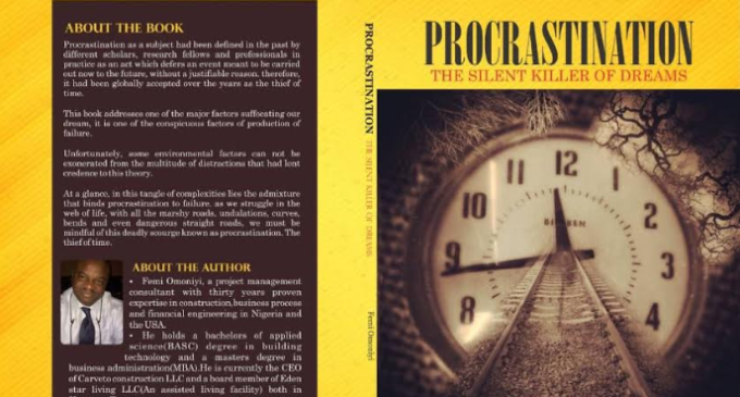 US-based Nigerian launches book on procrastination