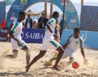 Super Sand Eagles lose first game of Beach Soccer AFCON to Senegal
