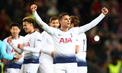 UCL: Liverpool, Tottenham reach knockout phase at expense of Italian teams