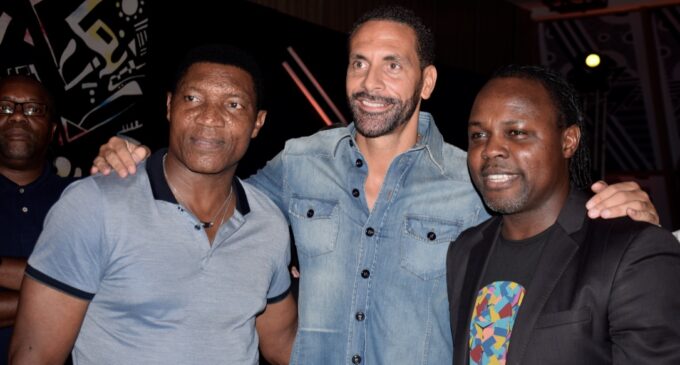 PHOTOS: Rio Ferdinand visits Lagos, unveiled as ‘Made of More’ ambassador