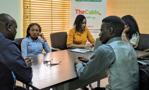 PHOTOS: UI Campus journalists on learning visit to TheCable