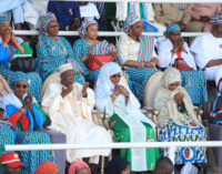 PHOTOS: Aisha Buhari, Ganduje lead APC women and youth rally in Kano