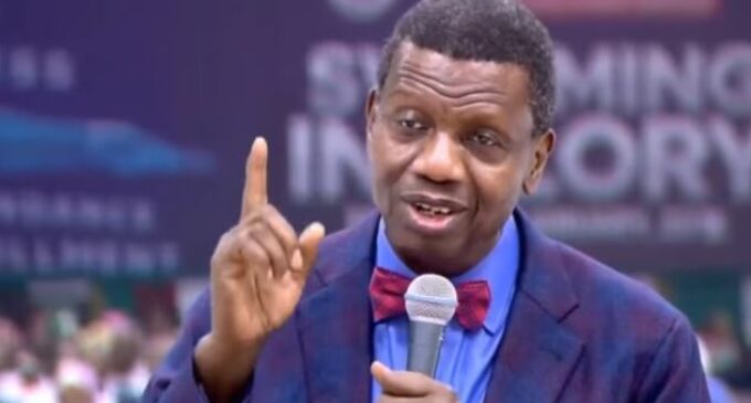 Adeboye warns against the outbreak of a plague in Nigeria