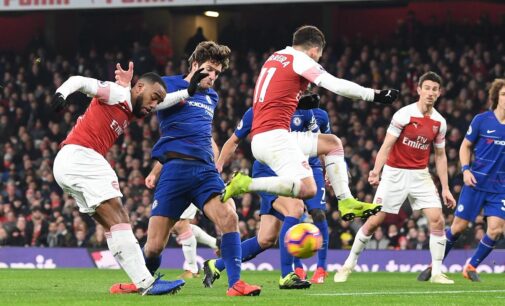 Arsenal beat Chelsea in London derby as Man United, Liverpool secure wins