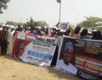 ‘1,000 clerics’ storm Abuja for Buhari’s re-election