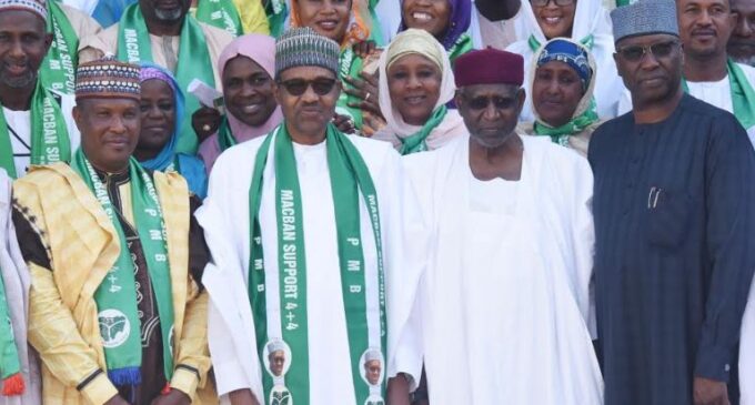 PHOTOS: Buhari hosts Miyetti Allah members at Aso Rock
