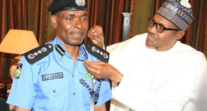 Buhari names Adamu acting IGP, decorates him with new rank