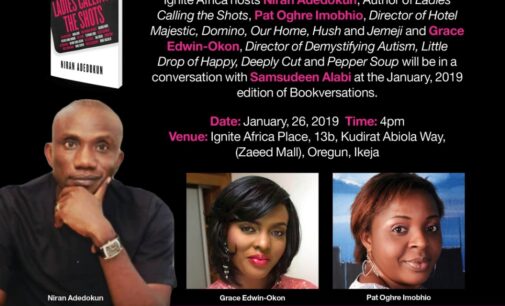 Ignite Africa hosts Adedokun, two female directors in second reading of ‘Ladies Calling the Shots’