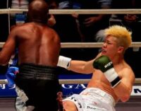 Floyd Mayweather defeats kickboxer Nashukawa