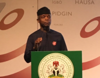 Osinbajo: How fake news about strippers almost put me in trouble with my wife