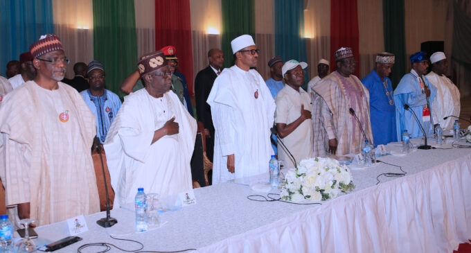 APC govs absent as Buhari, Tinubu attend inaugural campaign council meeting