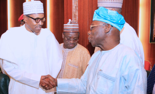 Buhari hails Obasanjo at 84, says Nigeria looks up to him for wisdom