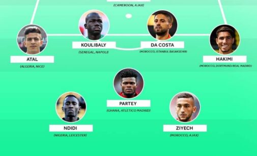 Ndidi is only Nigerian in France Football’s African team of the year