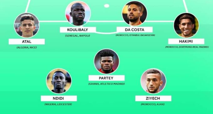 Ndidi is only Nigerian in France Football’s African team of the year