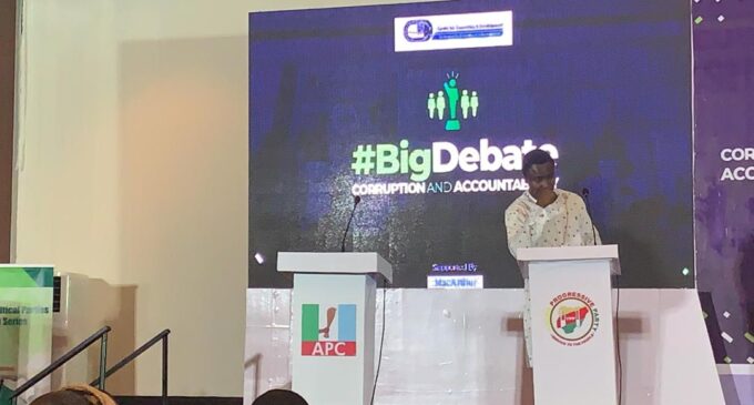 APC absent at CDD presidential debate on corruption