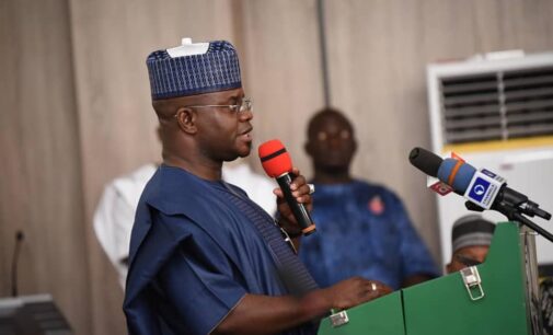 Yahaya Bello: Buhari is not a dictator… he allows democracy even in his home