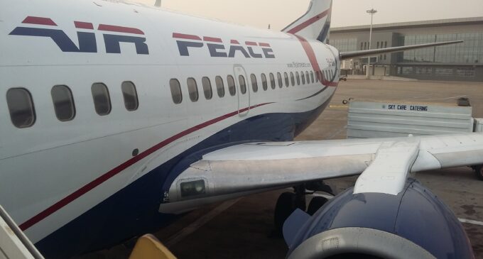 NCAA: Air Peace topped chart of delayed, cancelled flights