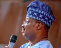 Ajimobi ‘calls’ for peace in APC after Oshiomhole’s suspension