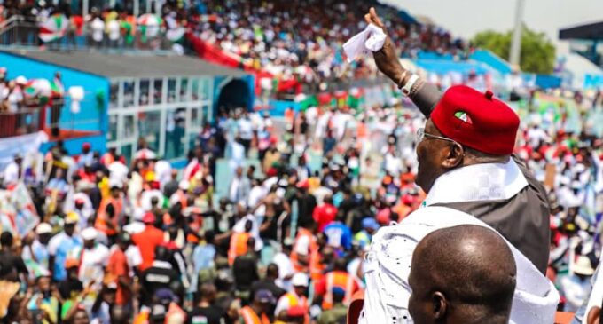 Ganduje ‘bows to pressure’, reopens Kano stadium for Atiku’s rally