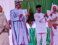 PHOTOS: Buhari, Osinbajo receive certificates of return from INEC
