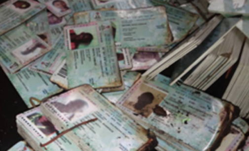 Aggrieved persons storm INEC office in Abia, burn uncollected PVCs
